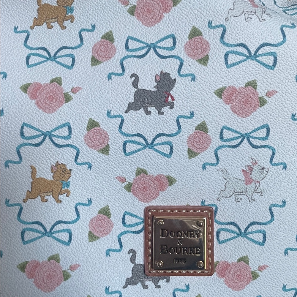 Disney Dooney & Bourke Aristocats Hobo Shoulder Bag - Picture 4 of 9